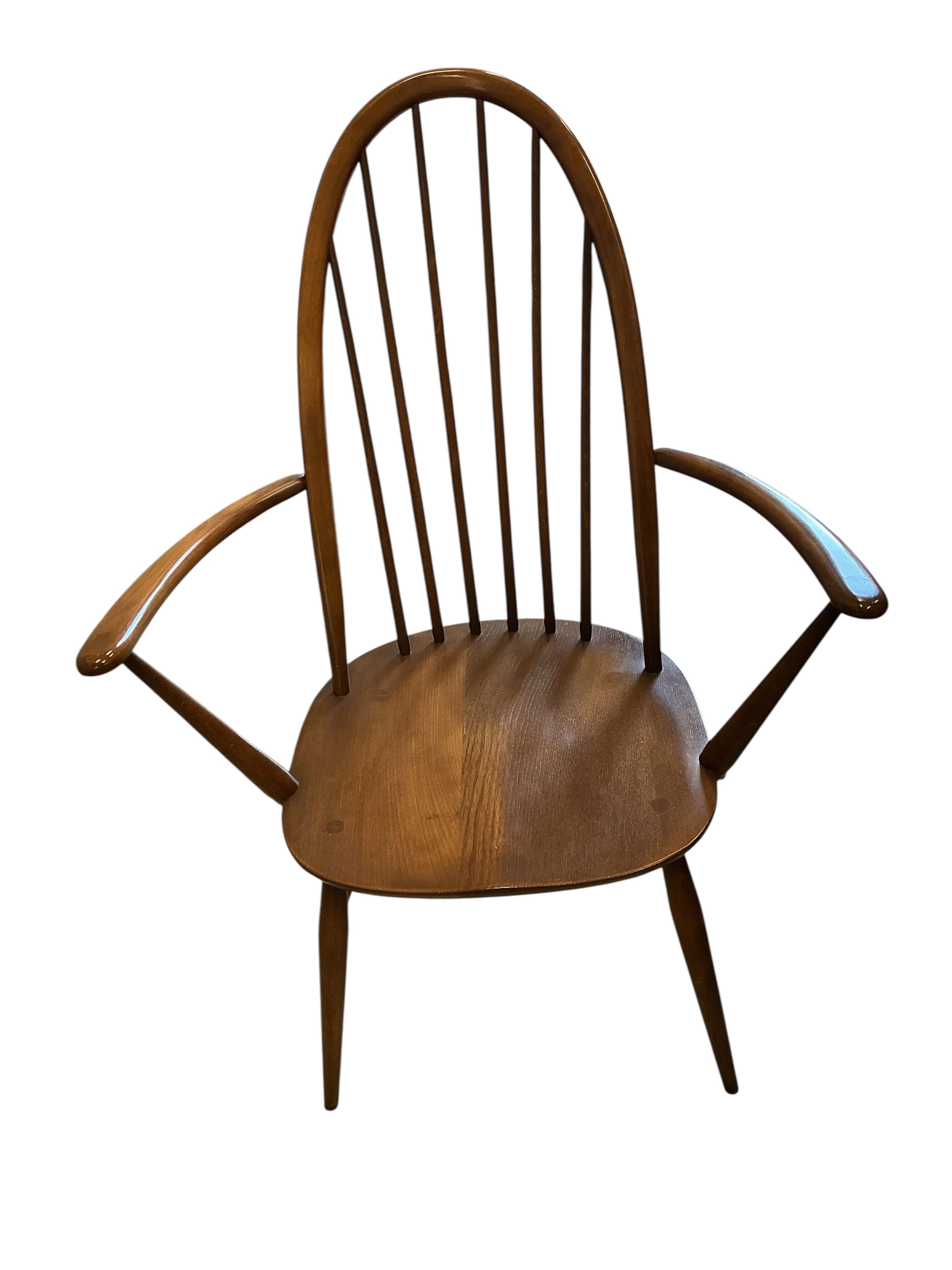 A set of six Ercol chairs (two carvers)